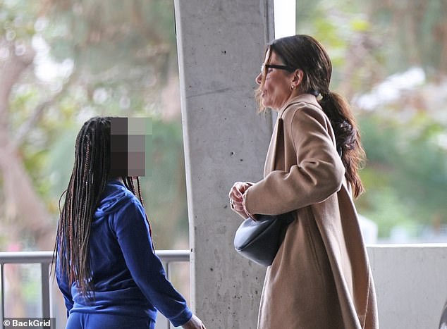The mom and daughter were stepping out in LA for a quick walk